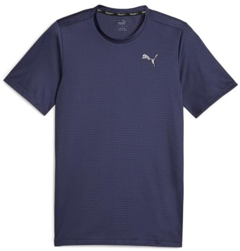 PUMA Herren Train Fav Blaster Tee T-Shirt, Marineblau, L