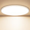 OUILA LED Deckenleuchte Flach Rund - Ø40CM Deckenlampe LED 36W 4000K 3600LM IP44 Wasserdichte Badezimmer lampe, Küchenlampe Deckenleuchte Neutralweiß für Küche Bad Schlafzimmer Flur Keller