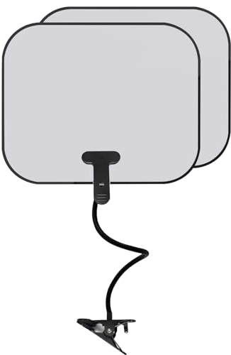 KeaJuidy Laptop Sonnenschutz mit Clip Flexiblen und Verstellbaren Klemm Faltbar Sonnenblende für Laptop für Arbeiten im Freien für Laptop Computer Strandstühle Kinderwagen