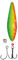 DEGA Lars Hansen Seatrout Inline-Blinker 18g oder 25g Mefo-Blinker Meerforellenblinker Küstenblinker (25g, Yellow/Green)
