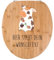 Mr. & Mrs. Panda Personalisierter WC Sitz Motiv Kuh - Personalisierte Geschenke, Bauernhof, Personalisierter WC-Sitz, Personalisierte Klobrille,