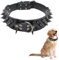 Ruiqas Hundehalsband mit Spikes, 5,1 cm breit, verstellbar, für mittelgroße und große Hunde