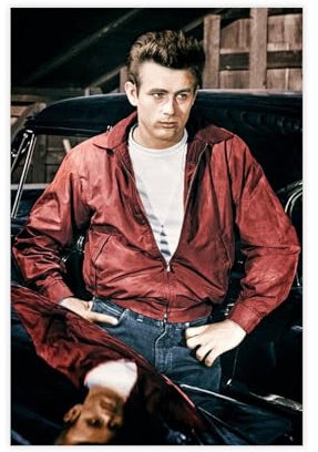 FISH DRAGATE James Dean Leinwand-Poster, Schlafzimmer-Dekor, Sportlandschaft, Büro, Raumdekoration, Geschenk, ungerahmt, 30 x 45 cm