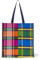 Kate Spade New York Reusable Shopping Bag, Grocery Tote with Shoulder Straps, Large Collapsible Tote, Grand Plaid Duo