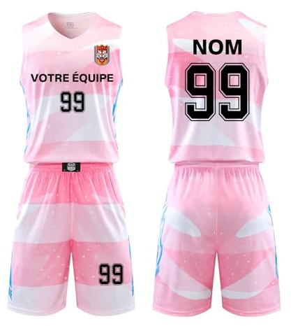 HDSD Maillots de Basket Enfant personnalisés Nom, numéro, Logo de l'équipe Maillots de Basket nom de l'équipe