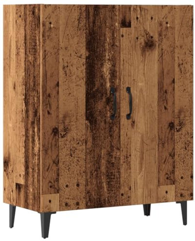 vidaXL Sideboard Altholz-Optik 70x34x90 cm Holzwerkstoff, Schrank, Highboard, Home Organizer, Lagerschrank, Beistellschrank, Wohnzimmerschrank