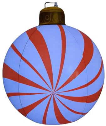 Aufblasbarer dekorierter Ball für den Außenbereich, 58,4 cm