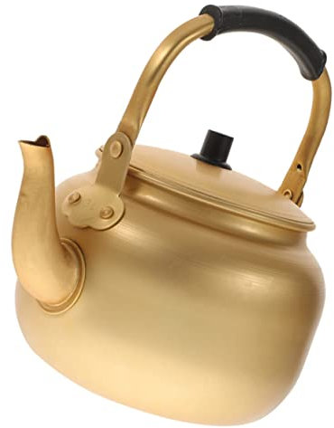 PHENOFICE Wasserkocher Aus Metall Koreanisches Design 1 5 L Effizienter Teekocher Einfach Zu Bedienen