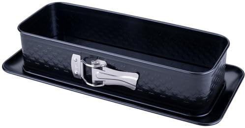 Zenker Königskuchen-Springform 30 cm – Backform mit Herz-Prägung, auslaufgeschützt, PFAS-frei, Made in Germany