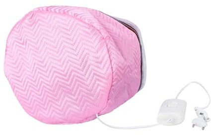 BESTYASH 1 Stück Elektrische Heizkappe Haar dampfende Kappe Heizhut Haarbehandlungskappe Rosa Zufällige Farbe