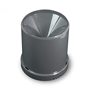 POPP POPE700168 Z-Rain - Pluviómetro con sensor de lluvia, gris, 15,5 x 14,1 x 13,8 cm