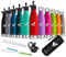AORIN Vacuum Insulated Stainless Steel Water Bottle - 500ml - 24 hrs Cooling & 12 hrs Keep Warm - BPA Free - Mental Water Bottle for Work, Gym, Travel, Sports