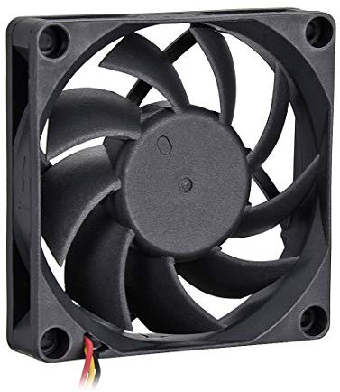 sourcing map SNOWFAN autorisierte Bürstenlose DC Kühlung Lüfter #0383 70mmx70mmx15mm 12V