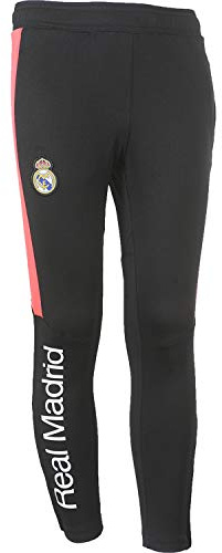 Real Madrid Trainingshose, offizielle Kollektion, Kindergröße 8 Jahre Schwarz