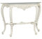 Biscottini Konsolentisch barock 115x33x87 cm Made in Italy | Konsolentisch Weiss aus Holz | Konsolentisch Vintage | Konsole weiß | Konsole Tisch