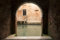 Hochwertige Fototapete - Venedig Anlegestelle (Vlies-Fototapete (Kleistertapete)) 450 x 300 cm