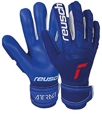 Reusch Unisex Torwarthandschuhe Attrakt Freegel Silver deep Blue/deep Blue 8