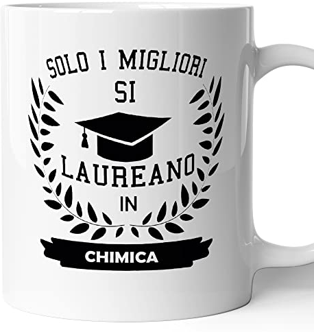 AL PRODUCTION Tazza Mug Laurea Chimica - Idea regalo