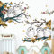 COVPAW® Wandtattoo Wandaufkleber Eulen auf Ast Baum Wandsticker Wandbild Bilder Wohnzimmer Schlafzimmer Deco Kinderzimmer Babyzimmer