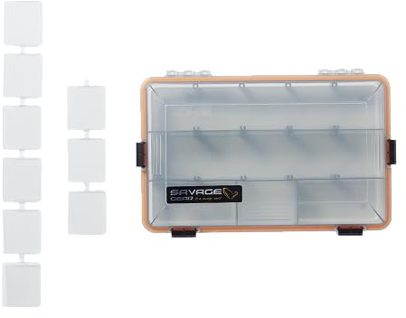 Savage Gear wasserdichte Köderbox 27,5x18x5cm WP Lurebox Smoke