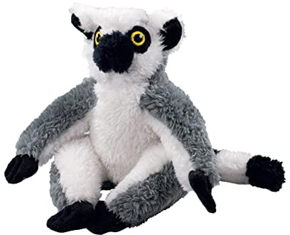 EcoBuddiez - Katta von Deluxebase. Kleine weiche Plüschtiere aus recycelten Plastikflaschen. Umweltfreundliches Kuschelgeschenk für Kinder und niedliches Kuscheltier für Kleinkinder.