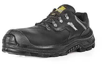 U-Power - Chaussures de sécurité basses ultra résistantes DRAX - Environnements exigeants - S3 SRC ESD CI 48 Noir / Jaune