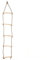 KIDS WOODEN ROPE LADDER FOR CHILDRENS CLIMBING ROPE FOR TIMBER CLIMBING FRAME PLAYHOUSE TREE HOUSE SELECTION OUTDOOR GYMNASTIC DIY PLAYGROUND * FROM HAPPY PLAYGROUNDS (5 Rungs Ladder)