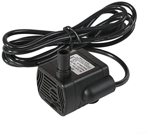 Solar Fountain Pump, Solar Power Amphibious Small Submersible Water Pump for Aquarium Fountain Pond(DC5.5V~12V) As Picture Show