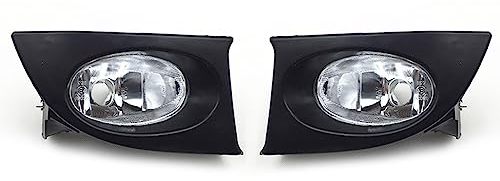 BAKUGO 2 Stück Nebelscheinwerfer Frontstoßstange Lampe Ohne Birne Für Honda FIT Jazz GD1 GD3 2005-2008