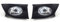 BAKUGO 2 Stück Nebelscheinwerfer Frontstoßstange Lampe Ohne Birne Für Honda FIT Jazz GD1 GD3 2005-2008