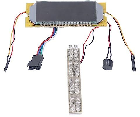 BuyWeek Elektroroller LCD Display für KUGOO S1 S2 S3, 36V Wasserdicht Elektroroller LCD Anzeigefeld Ersatz E Scooter Zubehör