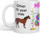 Vixar Mug coloré Pole Dance Licorne 70e anniversaire et autres 70 ans 330 ml Cadeau Travail Bureau Thé Café (Blanc)