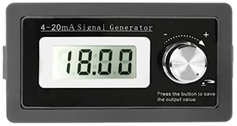 HUTSRAI Generador de Señal de Corriente 4-20MA a 2 Cables Generador de Señal de Plástico Simulador 4-20MA Alta Precisión