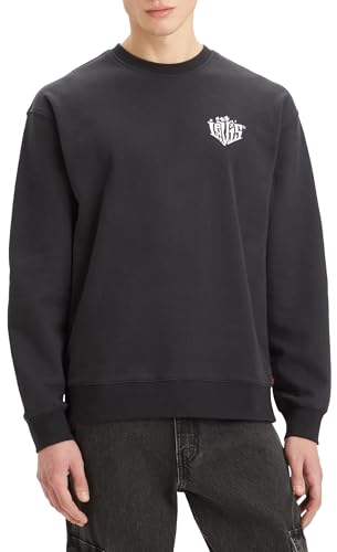 Levi's Herren RELAXD Graphic Crew Sweatshirt, Brin Palm SCE, M
