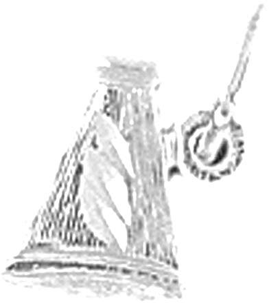 Jewels Obsession 14K White Gold Cheerleader Baton Pendant