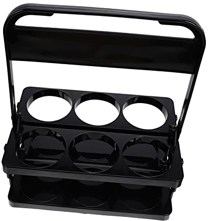 DECHOUS 1pc Beer Basket Bar Supplies Bottle Case Wine Bottle Carrier 6 Bottle Saucepan Storage Water Drink Holder for Car Food Stackable Cup Tray All Inclusive