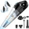 GOXAWEE Car Vacuum Cleaner Cordless, 9500PA Handheld Vacuum for Pet Hair, Portable Car Hoover with 2 Filters & Base, High Power Suction, Cleaning for Pet Hair, Car, Home, Office, Kitchen
