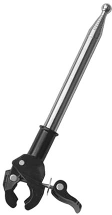 Mât De Drapeau De Moto | Support De Mât De Drapeau De Vélo En Acier Inoxydable | Mât De Drapeau De Sécurité Pour Moto Mâts De Drapeau De Guidon De Vélo Pour Fournitures De Cyclisme