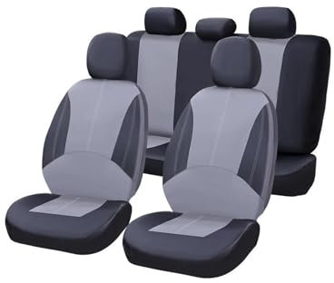 UOEMCRTB Vordersitzbezüge Autositzbezüge Komplettes Set Für Mercedes W205 Auto-Innenausstattung Kissen Sitzpolster Autositz(1)