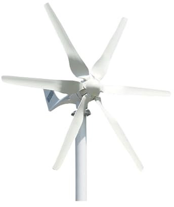 Generatore di energia eolica, Generatore eolico trifase a energia libera da 1000 W 12 V 24 V 48 V for la casa Kit mulino a orizzontale da 1 KW Turbine eoliche a bassa velocità di avviamento del per te