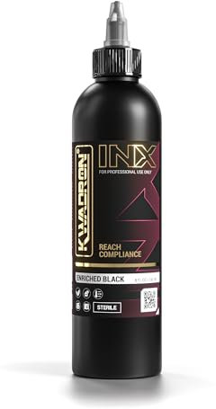 KWADRON INK Enriched BlacK 240ml Tattoo-Tinte - Tattoo ink reach conform