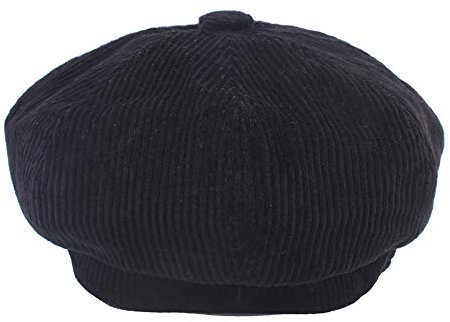 Visor Lashes Men Women Casual Cap Flat Beret Cap Outdoor Beret Caps Sum Visor Extend (Black, One Size)