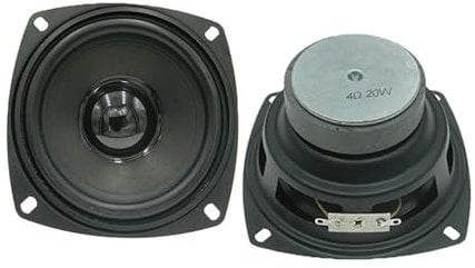 2Pcs 105mm Lautsprecher 4 Zoll Volle Frequenz 4Ohm 20W Lautsprecher Bass Sound Für Heimkinos Lautsprecher