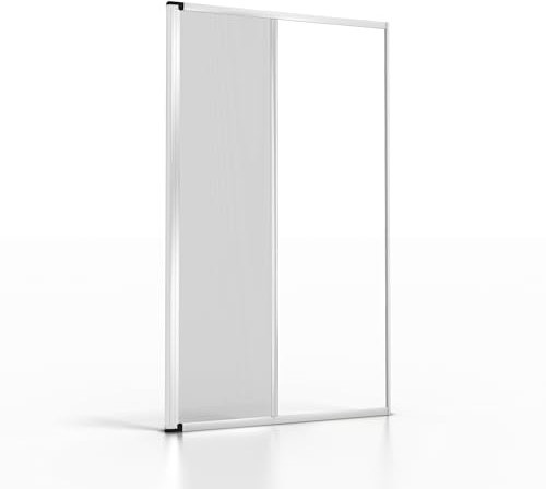 AEFFE Zanzariera a Rullo per Porta Finestra Alluminio 150x250cm, Diversi colori, Riducibile, Avvolgibile per Porte, Finestre, Balconi, Terrazzi (Bianco)
