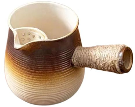 Gatuida Chinese Tea Pot Kitchen Clay Tea Pot Infusion Function for Camping and Outdoor Activities