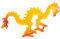 Cabilock Figurine de Dragon Chinois Décoration de Bureau Ornement de Dragon pour Maison et Jardin Statue avec Base Stable Décoratif et Artistique
