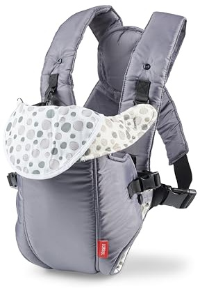 Nuby Two Way to Wear Baby Carrier, Lightweight & Adjustable, 0M+