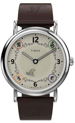 Timex Unisex Analog Quarz Armbanduhr Harry Potter x Weekender Gryffindor House
