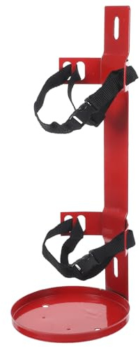 CALLARON Soporte para Extintores de 5-7 Kg Correas Engrosadas y Montaje de Pared Resistente, Adecuado para Hogar, Vehículo y Oficina