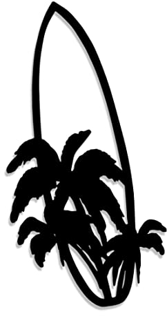 Decus Surfboard Palm // Sticker OEM JDM Style Aufkleber